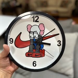 Custom wall clock size 8 1/2 inch